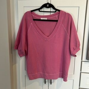 Treasure & Bond short sleeve sweatshirt